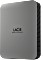 LaCie Mobile Drive Secure Space Gray 4TB, USB-C 3.0 (STLR4000400)
