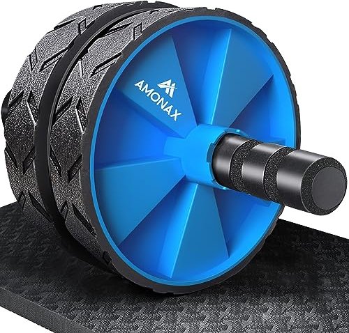 Amonax Od Wheel hulajnoga urządzenie do ćwiczeń mięśni brzucha niebieski