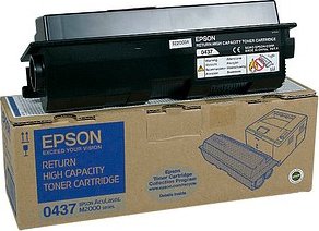 Epson Return Toner S050437 schwarz hohe Kapazität