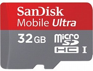 SanDisk Ultra, microSD, Class 6