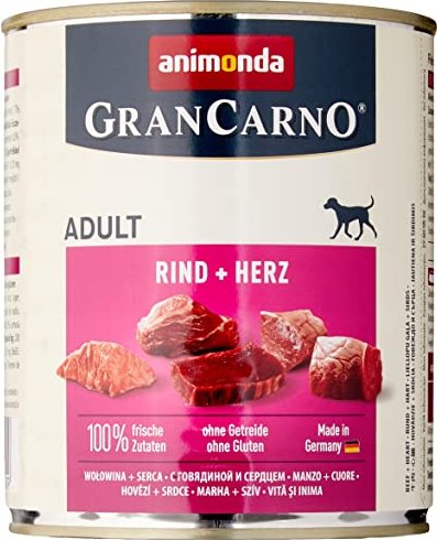 animonda GranCarno Adult Rind und Herz 800g