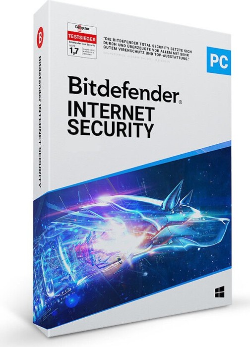 BitDefender Internet Security 2022, 3 User, 1 Jahr, ESD (deutsch) (PC)
