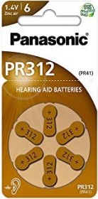 Panasonic PR312 (PR41/PR736), 6er-Pack