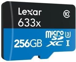 Lexar High-Performance 633x R95/W20 microSDXC 256GB USB-Kit, UHS-I, Class 10