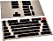 Glorious PC Gaming Race ABS Double-Shot Keycap Set, schwarz, US (G-104-Black)