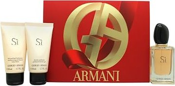 Giorgio Armani Si EdP 50ml + BL 50ml + DG 50ml zestaw zapachowy