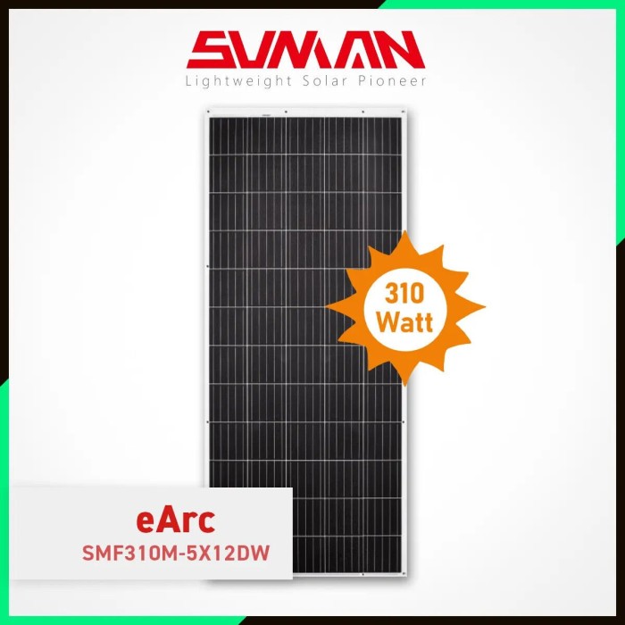 Sunman eArc SMF310M-5X12DW, 310Wp