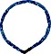 ABUS Steel-O-Chain 4804C Kettenschloss blau, Zahlenkombination (86809)