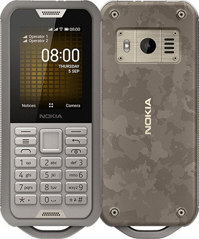 Nokia 800 Tough Dual-SIM sand