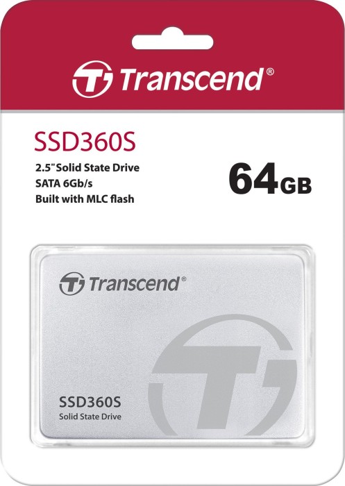 Transcend SSD360S 64GB, 2.5"/SATA 6Gb/s