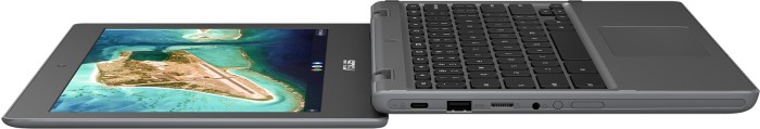 ASUS Chromebook CR1 CR1100CKA-GJ0013, Dark Grey, Celeron N4500, 4GB RAM, 64GB Flash, LTE, DE