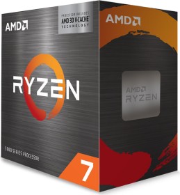 AMD Ryzen 7 5700X3D, 8C/16T, 3.00-4.10GHz, boxed ohne Kühler (100-100001503WOF)
