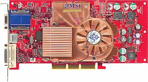 MSI MS-8900 G4TI4800SE-VTD8X, GeForce4Ti4400-8X, 128MB DDR, DVI, VIVO
