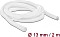 DeLOCK braided sleeve self-closing, 2m x 13mm, white (20698)