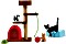 Schleich Farm World - Spielspaß für niedliche Katzen (42501)