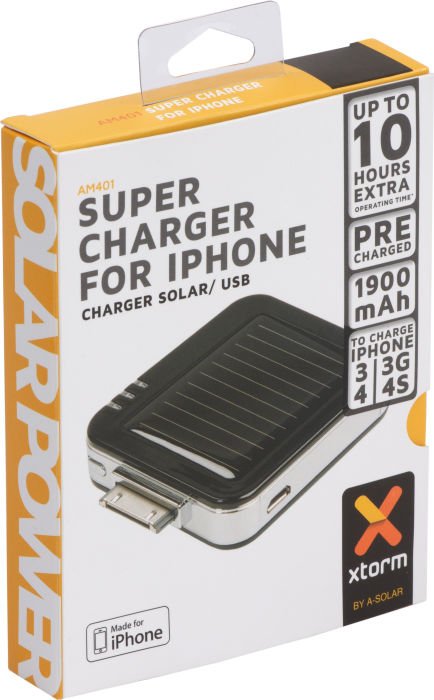 A-solar Super Charger do Apple iPhone 3GS/4