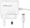 PNY Micro-USB Charger UK weiß Vorschaubild