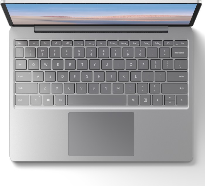 Microsoft Surface laptop Go, Platin, Core i5-1035G1, 8GB RAM, 128GB SSD, PL, Business