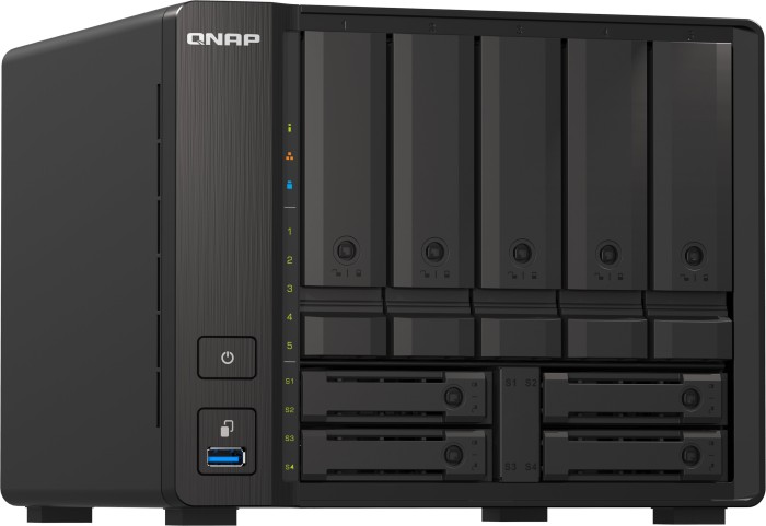QNAP QuTS hero TS-h973AX-8G, 8GB RAM, 1x 10GBase-T, 2x 2.5GBase-T