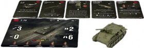 Extension World Of Tanks: SU-85 Soviétique – Tank Assemblé Peint, Cartes Upgrade, Wave 9 (Gale Force Nine)