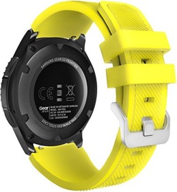 MoKo Silikonarmband für Samsung Galaxy Watch 46mm gelb
