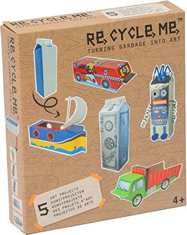 Re-Cycle-Me Basteln mit Milchkarton für Jungen