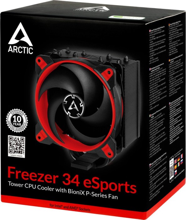 Arctic Freezer 34 eSports rot