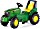 rolly toys rollyFarmtrac Premium John Deere 7930 pedał-Tractor zielony (700028)