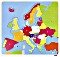 Goki Rahmenpuzzle Europa (57509)