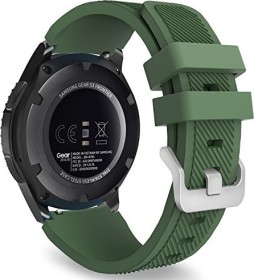 MoKo Silikonarmband für Samsung Galaxy Watch 46mm armeegrün