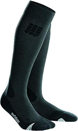 CEP Outdoor Merino Socken grau/schwarz (Herren)