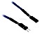 BitFenix Alchemy wewn&#281;trzne 2-Pin I/O-przed&#322;u&#380;enie 30cm, sleeved niebieski (BFA-MSC-2IO30BK-RP)