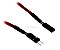BitFenix Alchemy wewn&#281;trzne 2-Pin I/O-przed&#322;u&#380;enie 30cm, sleeved czerwony (BFA-MSC-2IO30RK-RP)