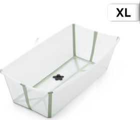 Stokke Flexi Bath XL faltbare Badewanne transparent/grün