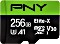 PNY Elite-X R100 microSDXC 256GB Kit, UHS-I U3, A1, Class 10 (P-SDU256U3100EX-GE)