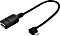 Assmann USB 2.0 kabel Micro-B/A gniazdko, 0.2m (AK-300313-002-S)