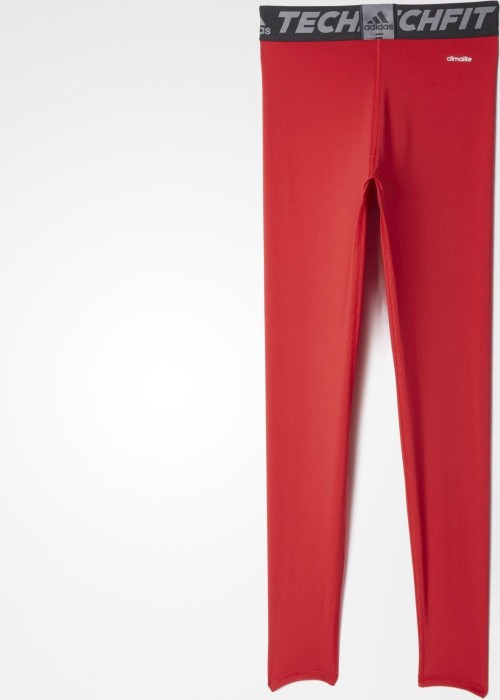adidas Techfit Base Tights długie spodnie czerwony (męskie)