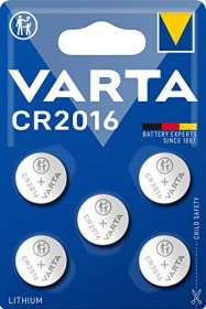 Varta CR2016, 5er-Pack