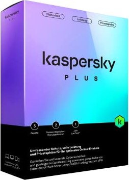 Kaspersky Lab Plus, 3 User, 1 Jahr, PKC (multilingual) (Multi-Device)