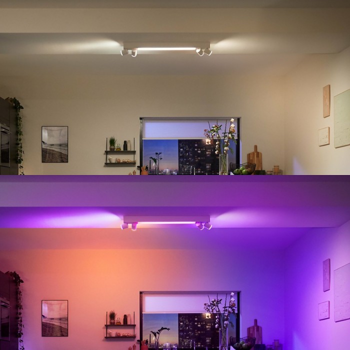 Philips Hue White and Color Ambiance Centris 4 Spot 5-flammig weiß