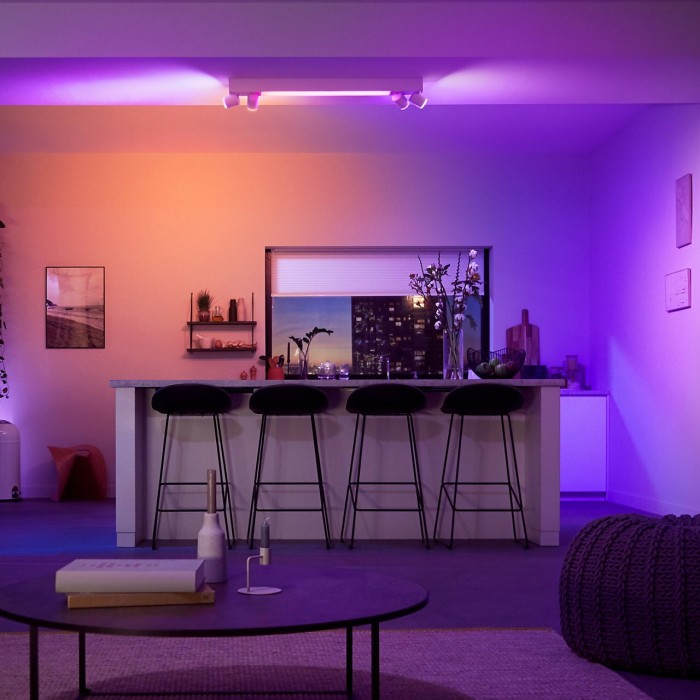 Philips Hue White and Color Ambiance Centris 4 Spot 5-flammig weiß