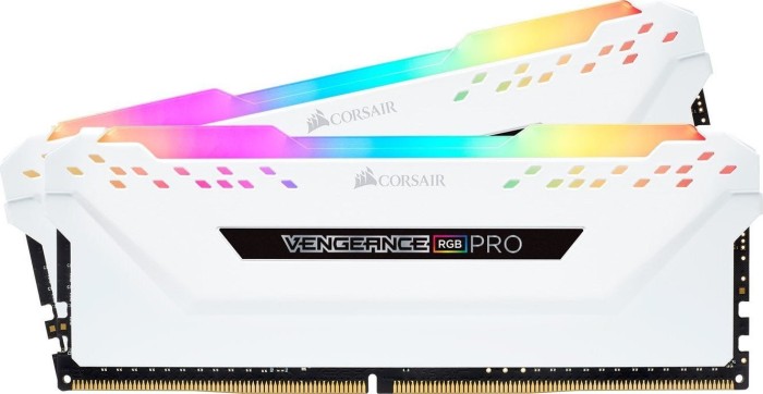 Corsair Vengeance RGB PRO biały DIMM Kit 32GB, DDR4-2666, CL16-18-18-36