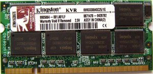 Kingston ValueRAM SO-DIMM 1GB, DDR-333, CL2.5