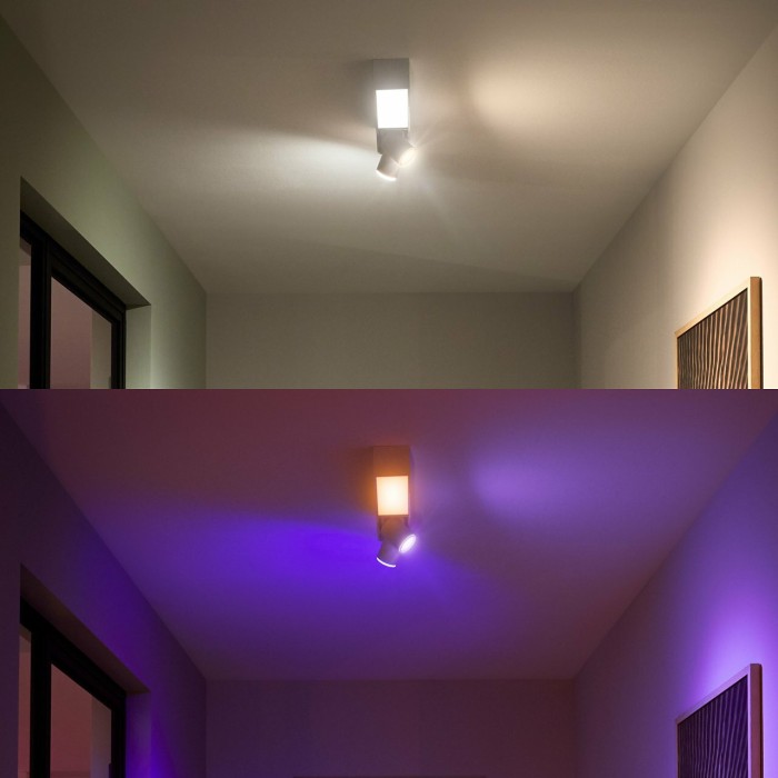 Philips Hue White and Color Ambiance Centris 2 Spot 3-flammig weiß