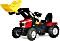 rolly toys rollyFarmtrac Massey Ferguson 8650 pedał-Tractor with przód Loader and Pneumatic Tyres czerwony (611140)