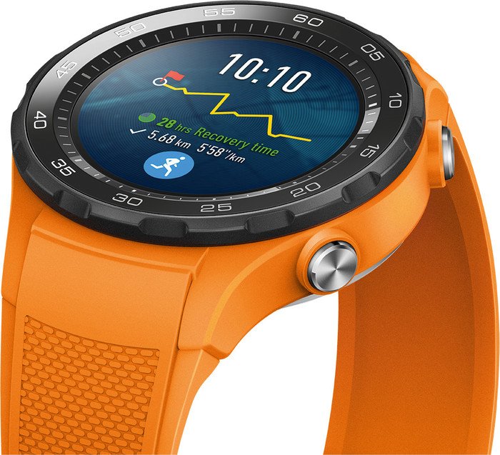 Huawei Watch 2 4G mit Sportarmband orange
