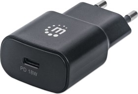 Manhattan Power Delivery USB-Ladegerät 18W schwarz (102087)