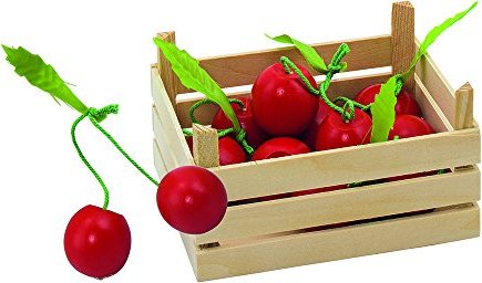 Goki Cherries w fruit crate
