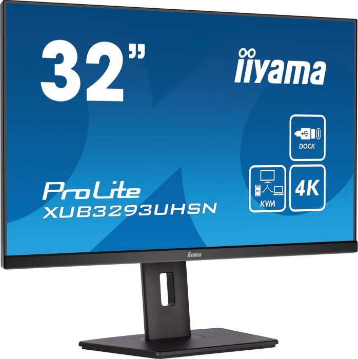 iiyama ProLite XUB3293UHSN-B5, 31.5"