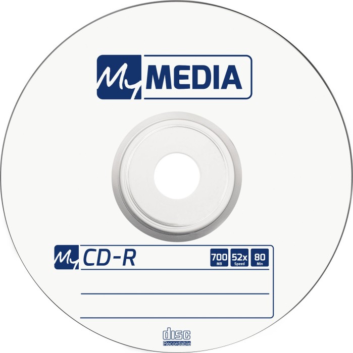 Verbatim MyMEDIA CD-R 80min/700MB, 52x, 10er Pack